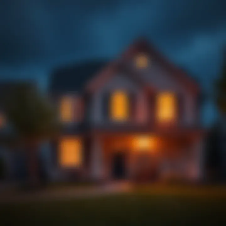 Understanding Foreclosure Properties Conceptual representation of a foreclosed home