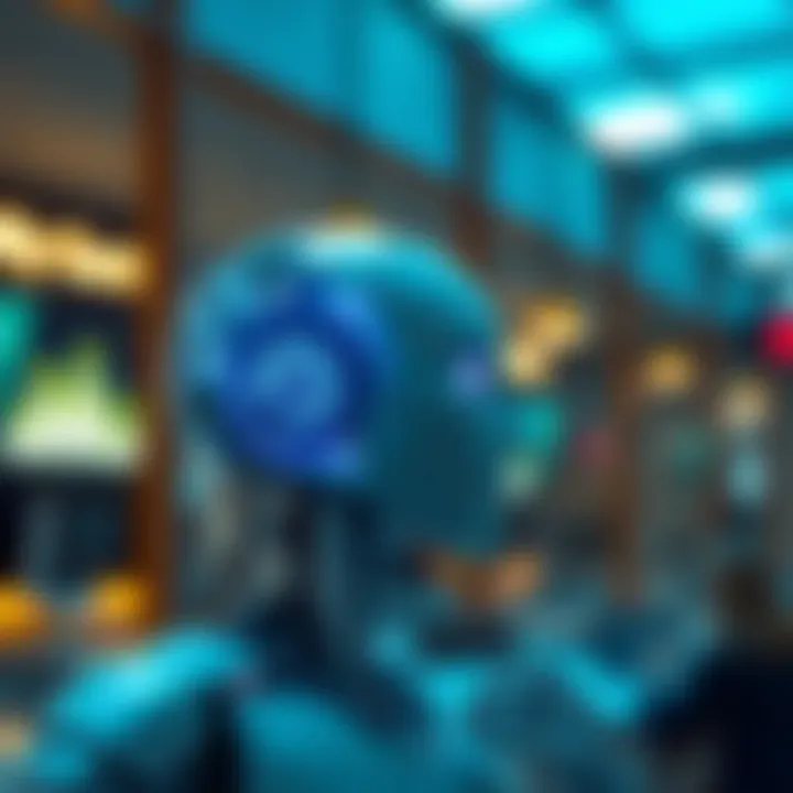 Visual representation of AI-driven credit assessment