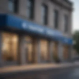 Chase Bank branch exterior showcasing modern architecture