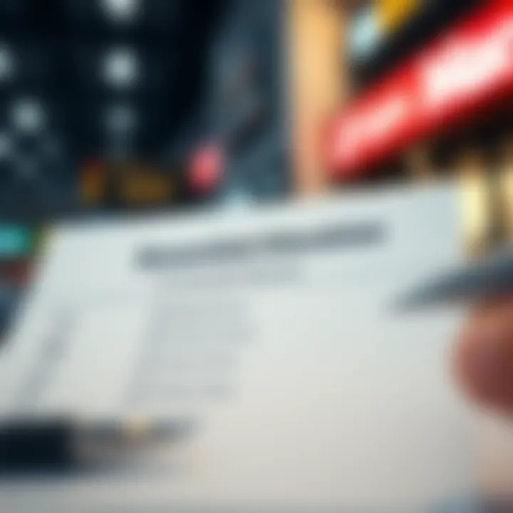 Checklist of requirements for online check deposits