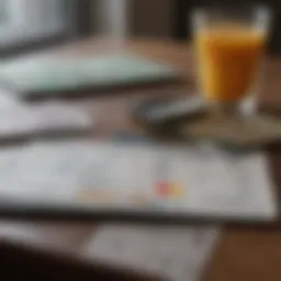 Citi Double Cash Card on a table with financial documents