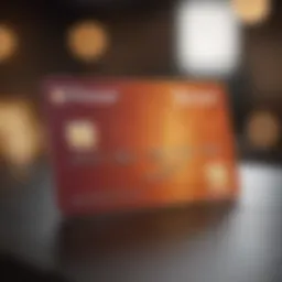 A close-up of a Discover Card showcasing its unique features.
