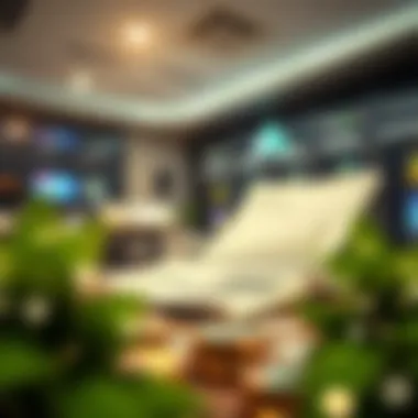 Financial trends with bank interest rates