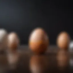 Visual representation of egg loan origination fees breakdown