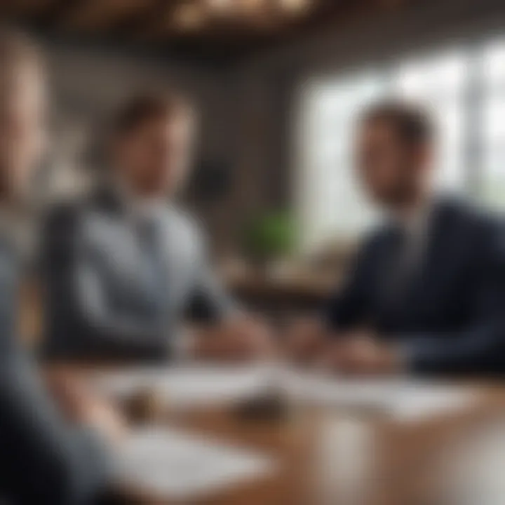 An illustration showing the types of mortgage brokers and their functions.
