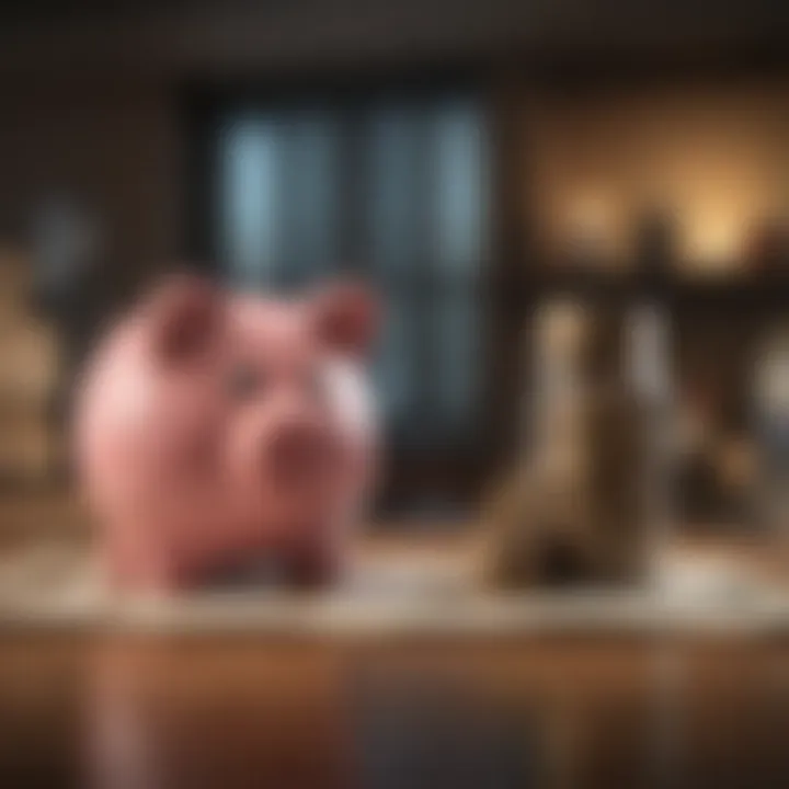 Visual representation of tax advantages in savings accounts
