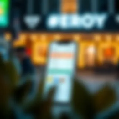 Mobile application interface for borrowing money