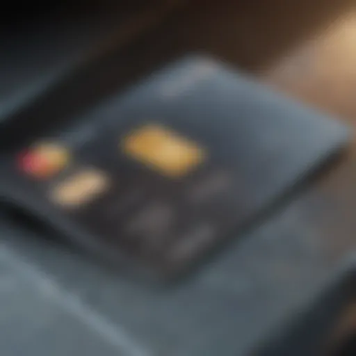 Illustration of credit card features