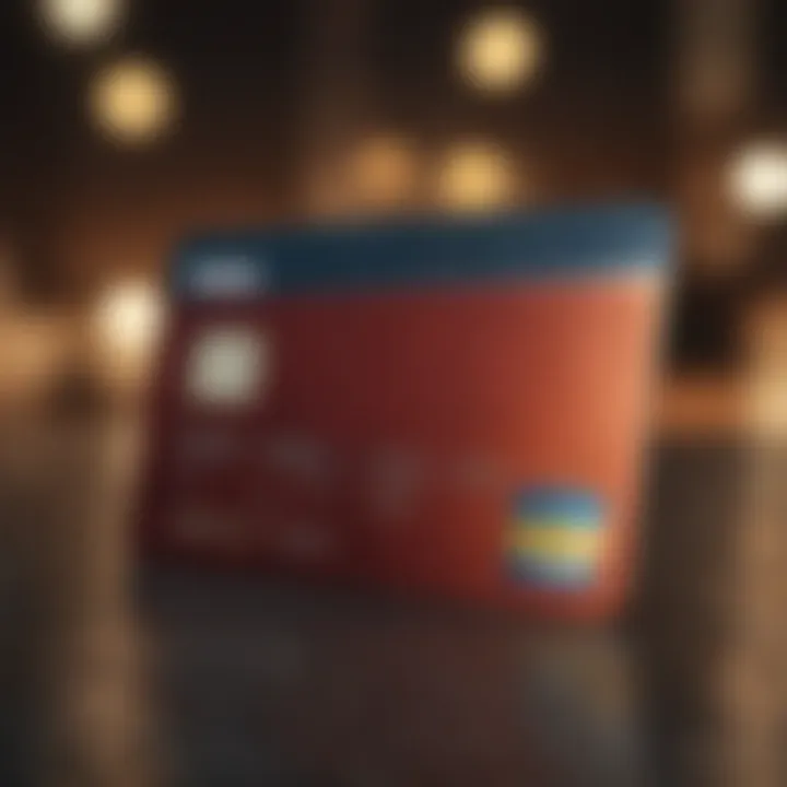 Visual representation of different types of Visa cards available