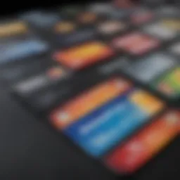 Types of gas cards displayed with distinctive features