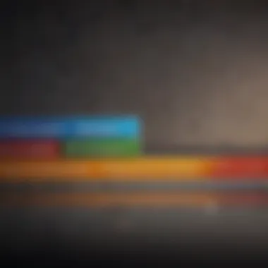 Visual representation of credit score fluctuations due to balance transfers