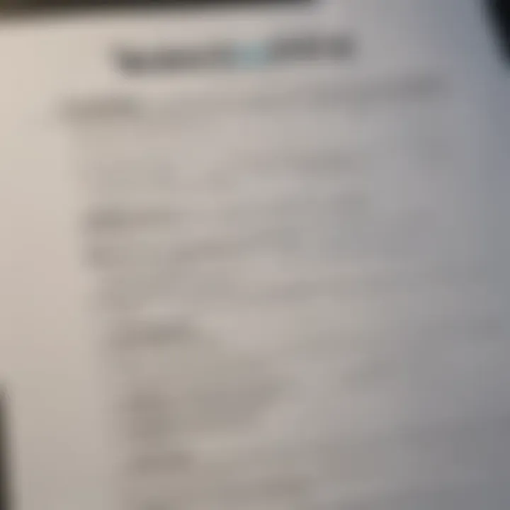 A checklist with items crossed off, illustrating the steps to amend a tax return