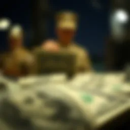 Illustration of military loan options