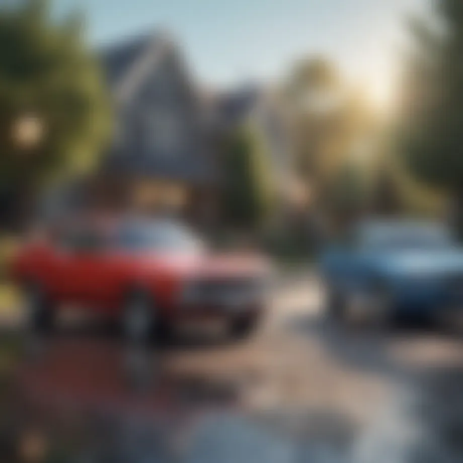 A visual representation of various auto insurance policies.