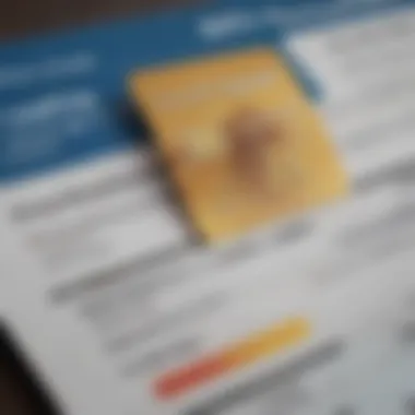 A close-up of a credit report highlighting key factors.