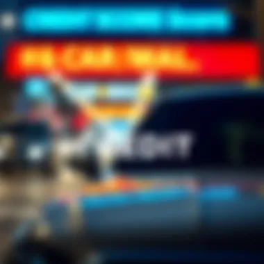 A visual representation of strategies for credit improvement