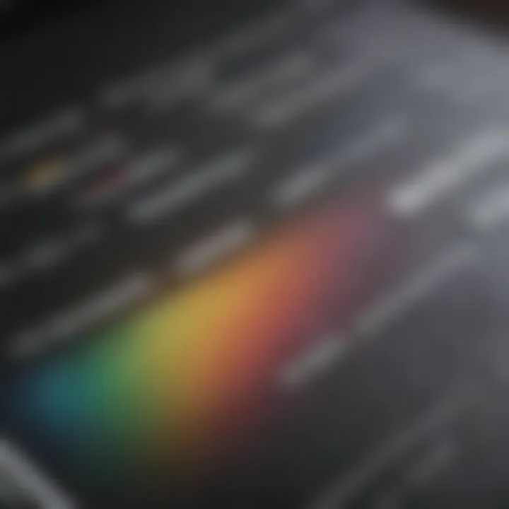 A close-up of a credit report with highlighted areas of concern