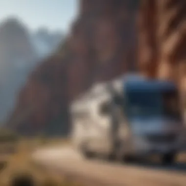Discovering Your Dream RV An alluring used RV parked in a scenic location