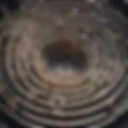 A labyrinth symbolizing the complexities of debt management