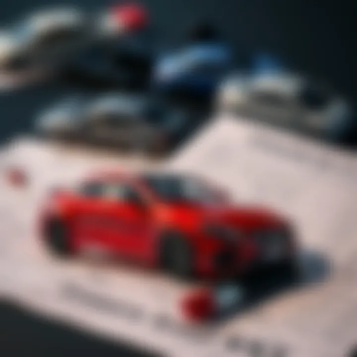 Financial documents and calculations for lease buyout