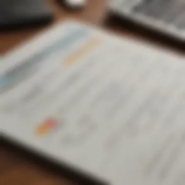 Decoding Your Credit Report A detailed view of a credit report highlighting key components
