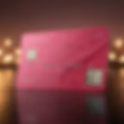 Victoria's Secret Credit Card showcasing its design