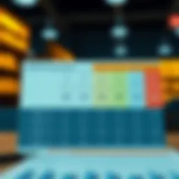 Visual representation of the PAYDEX scoring system