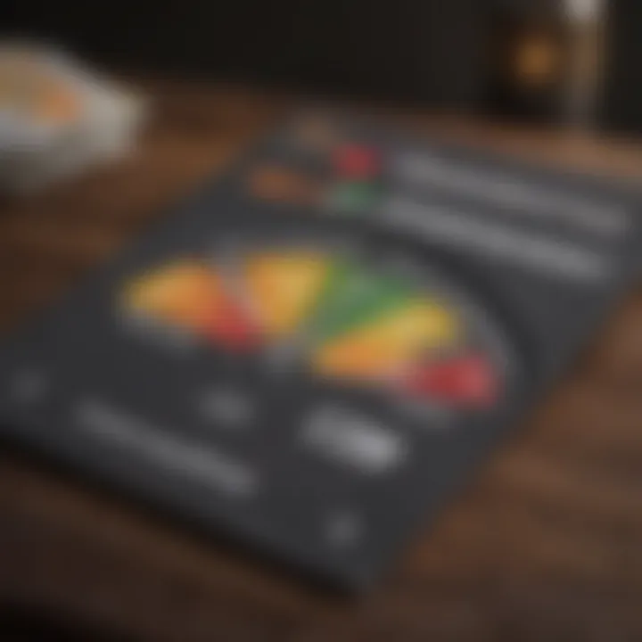 Visual representation of credit score ranges and their impact on APR eligibility.