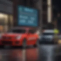 Credit score analysis for auto loan applications