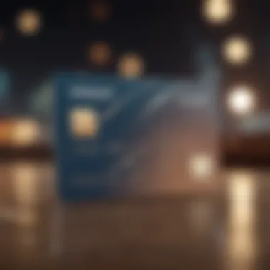 Chase Credit Card Features A modern credit card showcasing its features and benefits.