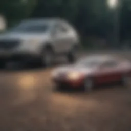 Visual representation of Equifax data influencing car loan decisions