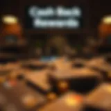 Visual representation of cash back rewards with Discover cards