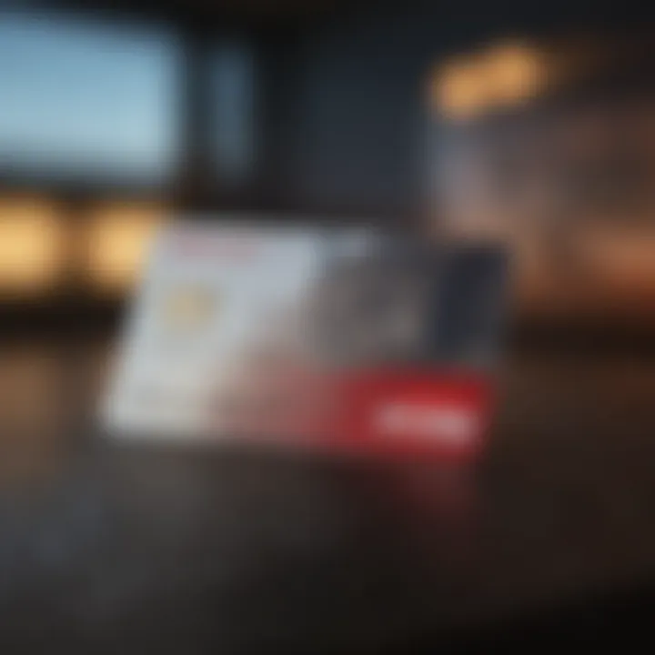 An overview of the Marriott Travel Card showcasing its sleek design and features.