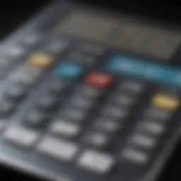 A visual representation of various monthly payment calculators on a digital screen.