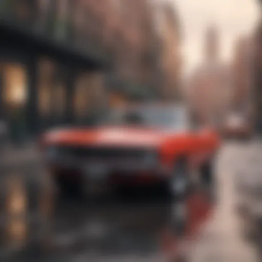A visual representation of car financing options