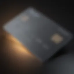 Merrick Credit Card showcasing its sleek design and features