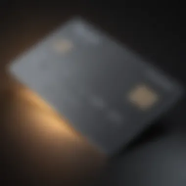 Merrick Credit Card showcasing its sleek design and features