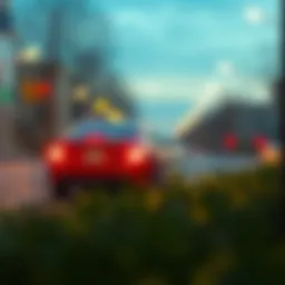 Conceptual illustration of uninsured coverage in auto insurance