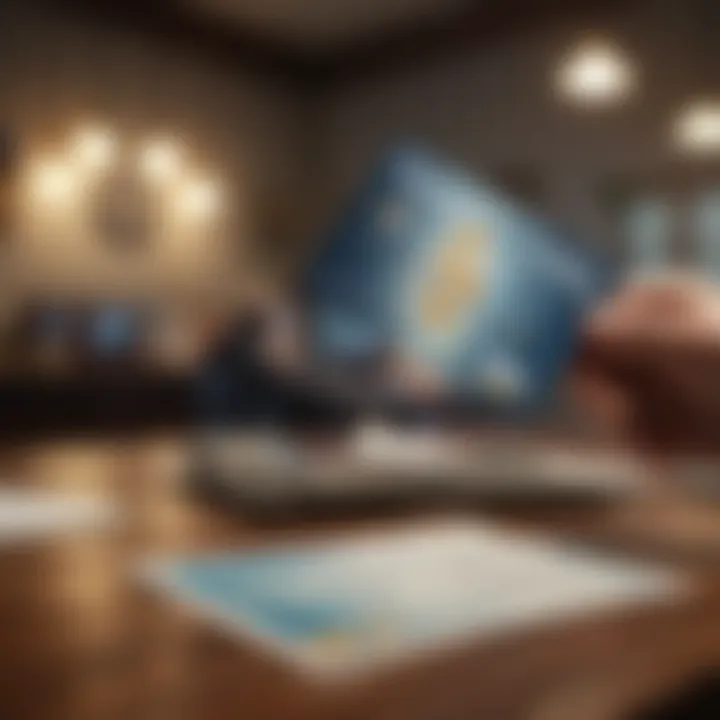 A financial planning session focused on credit management